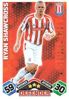 Ryan Shawcross Stoke City 2009/10 Topps Match Attax #259